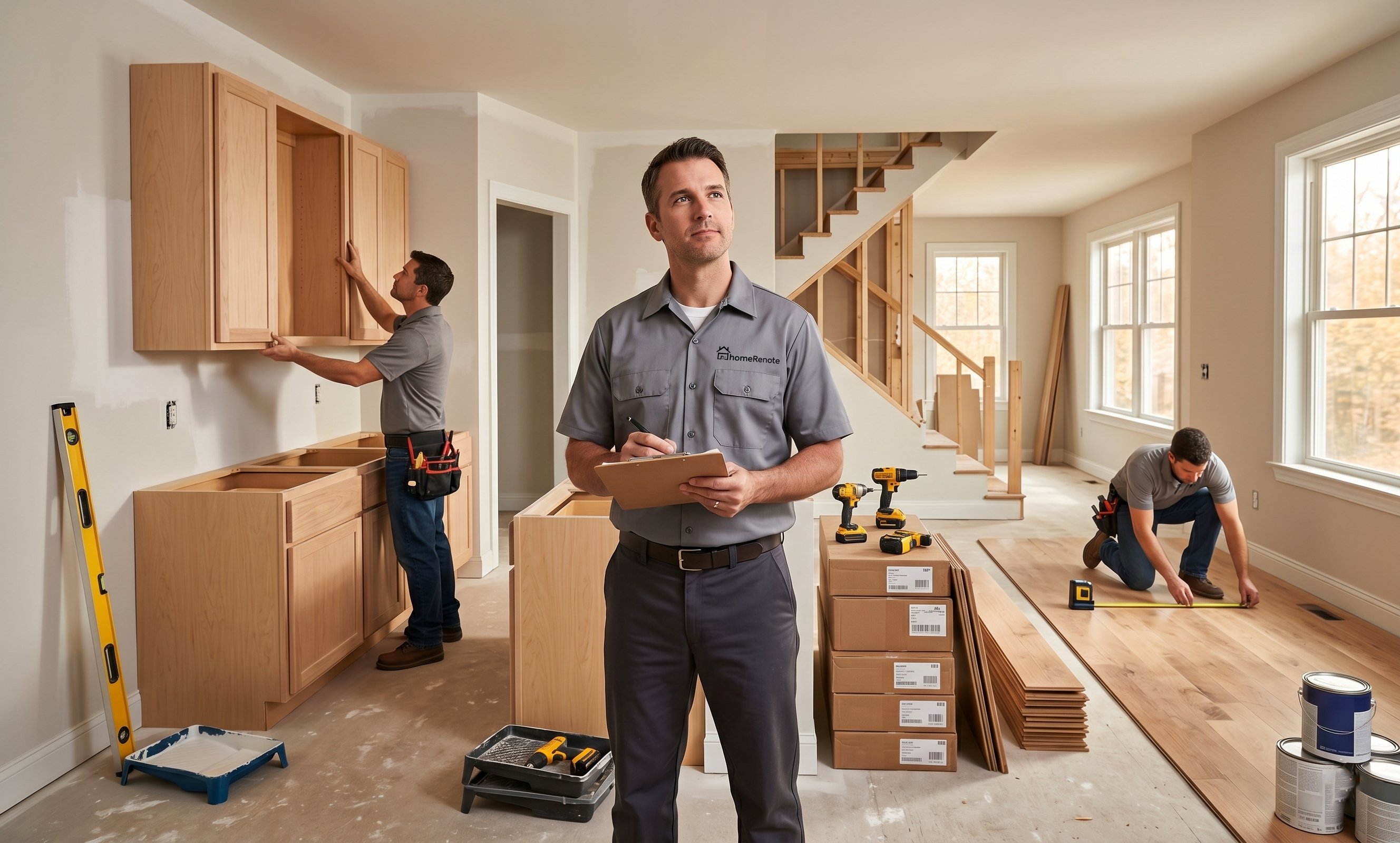 Home improvement and renovation contractors — Homerenote