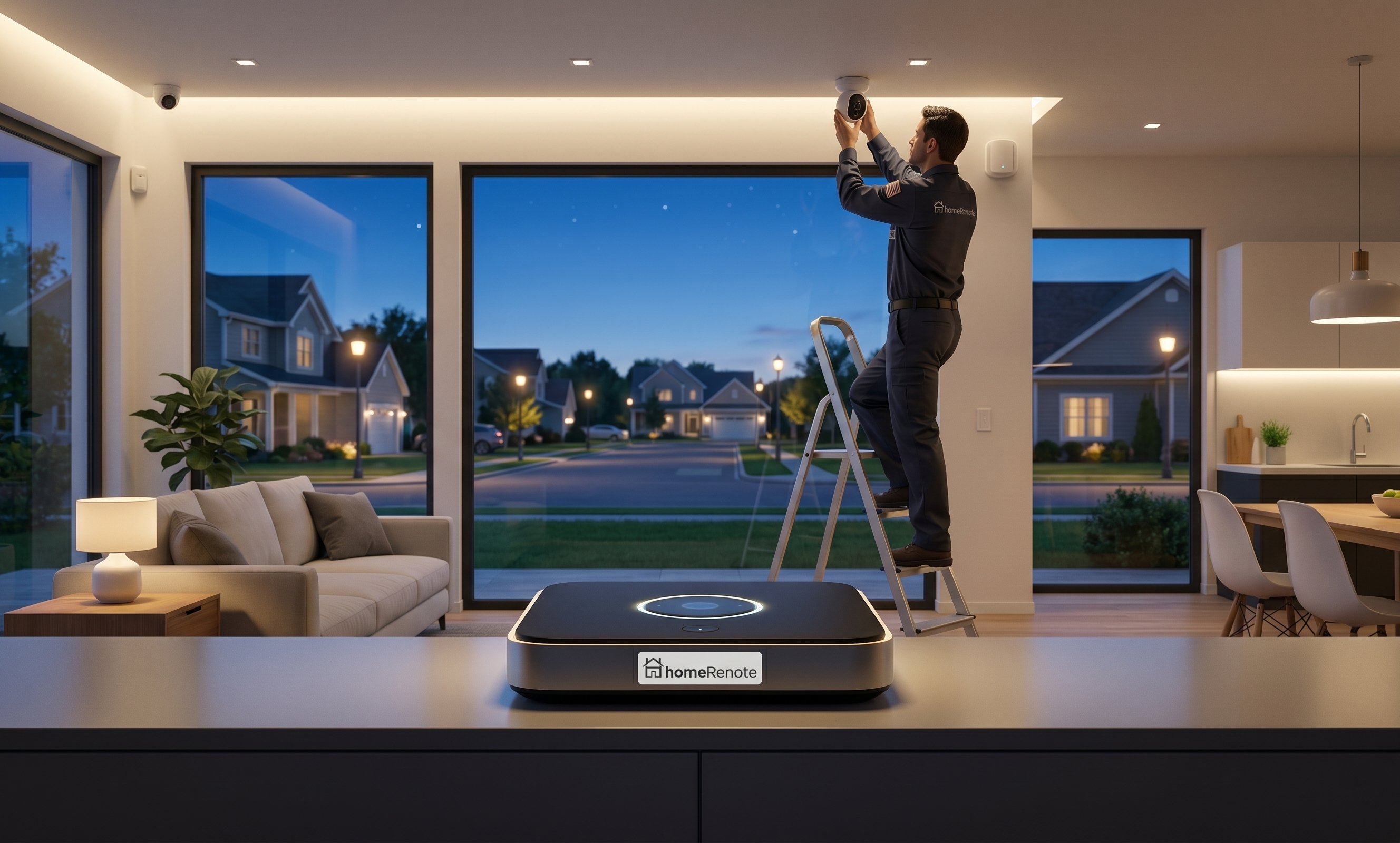 Smart home security systems — Homerenote