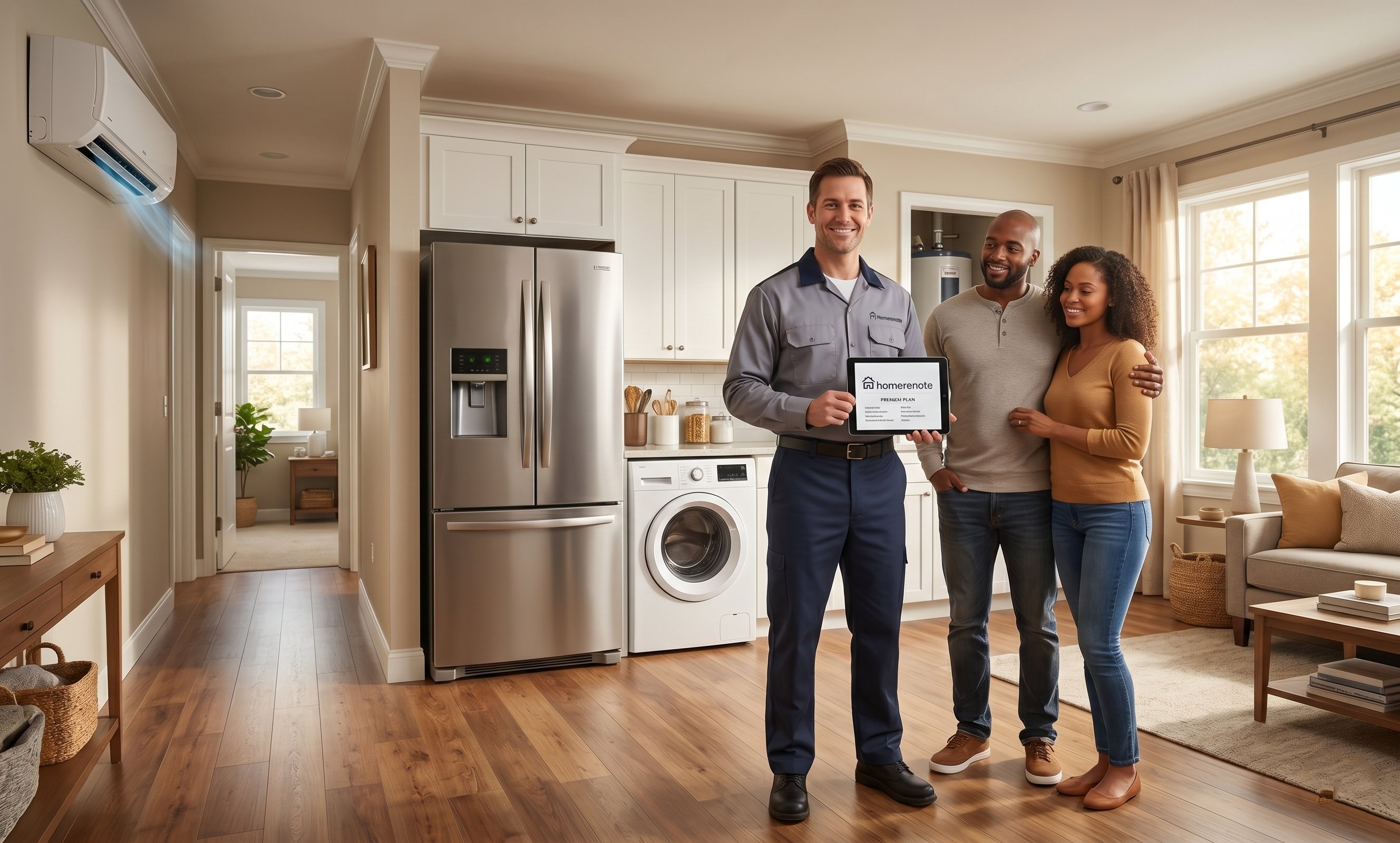 Home warranty appliance and system coverage — Homerenote